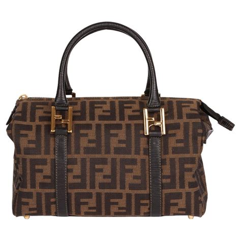 fendi brown zucca|Fendi zucca vintage.